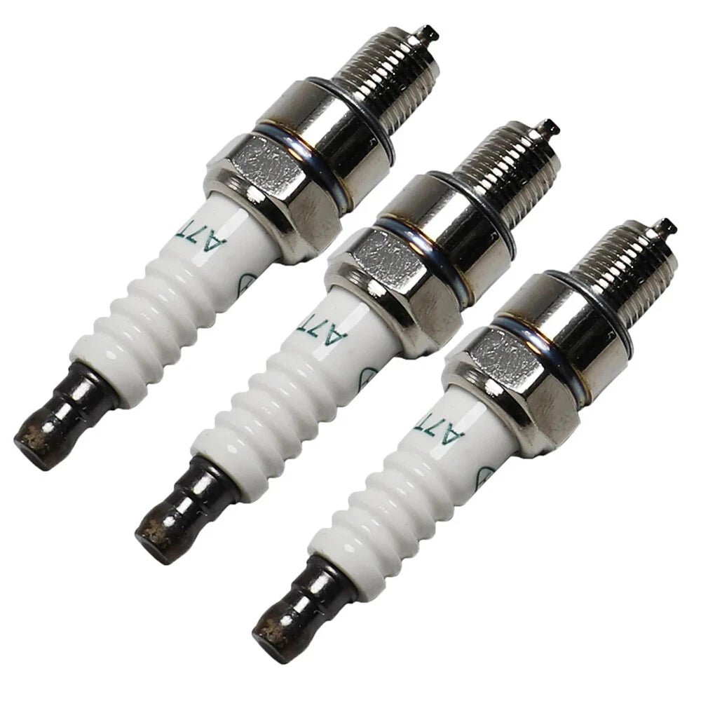 3Pcs A7TC Spark Plug for GY6 50cc-150cc ATV Scooter Moped Go Kart