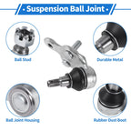2X Front Lower Ball Joints for Toyota Camry (2001–2006) No. 4334009010/4333009560