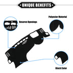 Dashboard Cover Mat for Lexus NX 250/350/450h (2022–2023) Black