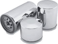 Twin Power Chrome Magnetic Oil Filter for Harley-Davidson Twin Cam & M8 (1999–2023)