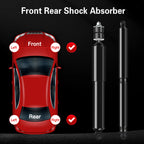 Set of 4 Front Rear Shocks Struts for Ford F250 F350 Super Duty (2005–2016)