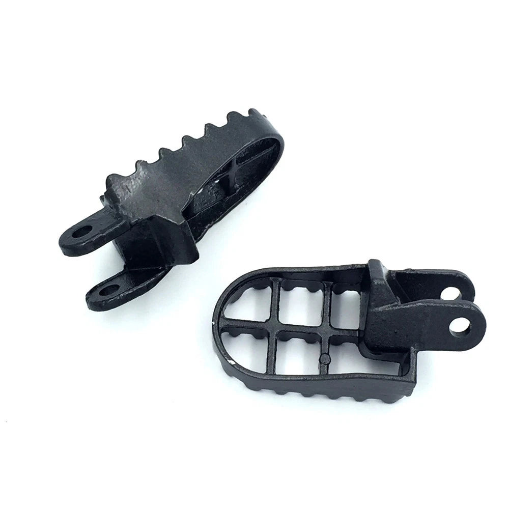 Gray Motocross MX Foot Pegs for Kawasaki KLX300R (1997–2007), KLX650 (1993–1995)