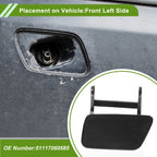 Front Left Washer Nozzle Cover Cap No. 51117060585 for BMW 525i (2004–2007)
