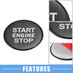 Start Stop Ignition Button Cover Decal for BMW 320i 330i G20 (2020–2022) Black
