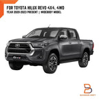 5" Rocco Silver Fender Flares for Toyota Hilux Revo (2020-2023)