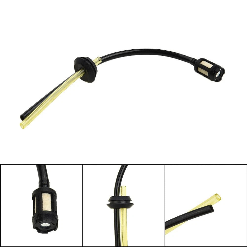 Replacement Hose Parts for Mower (Black/Yellow)