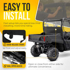 Soft Rear Panel Window Windshield for Honda Pioneer 700/700-4 (2014–2025)