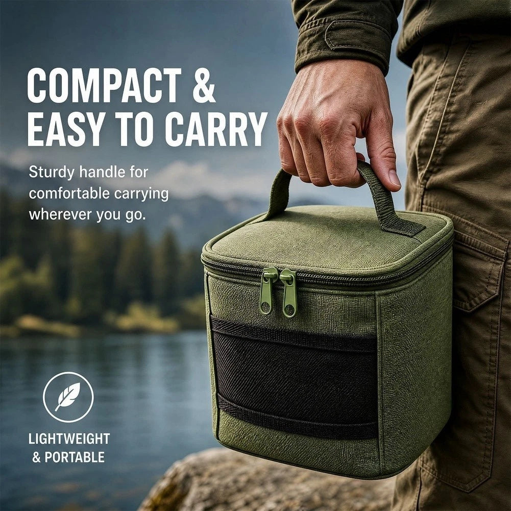 Waterproof Fishing Gear Storage Bag with Reinforced Stitching