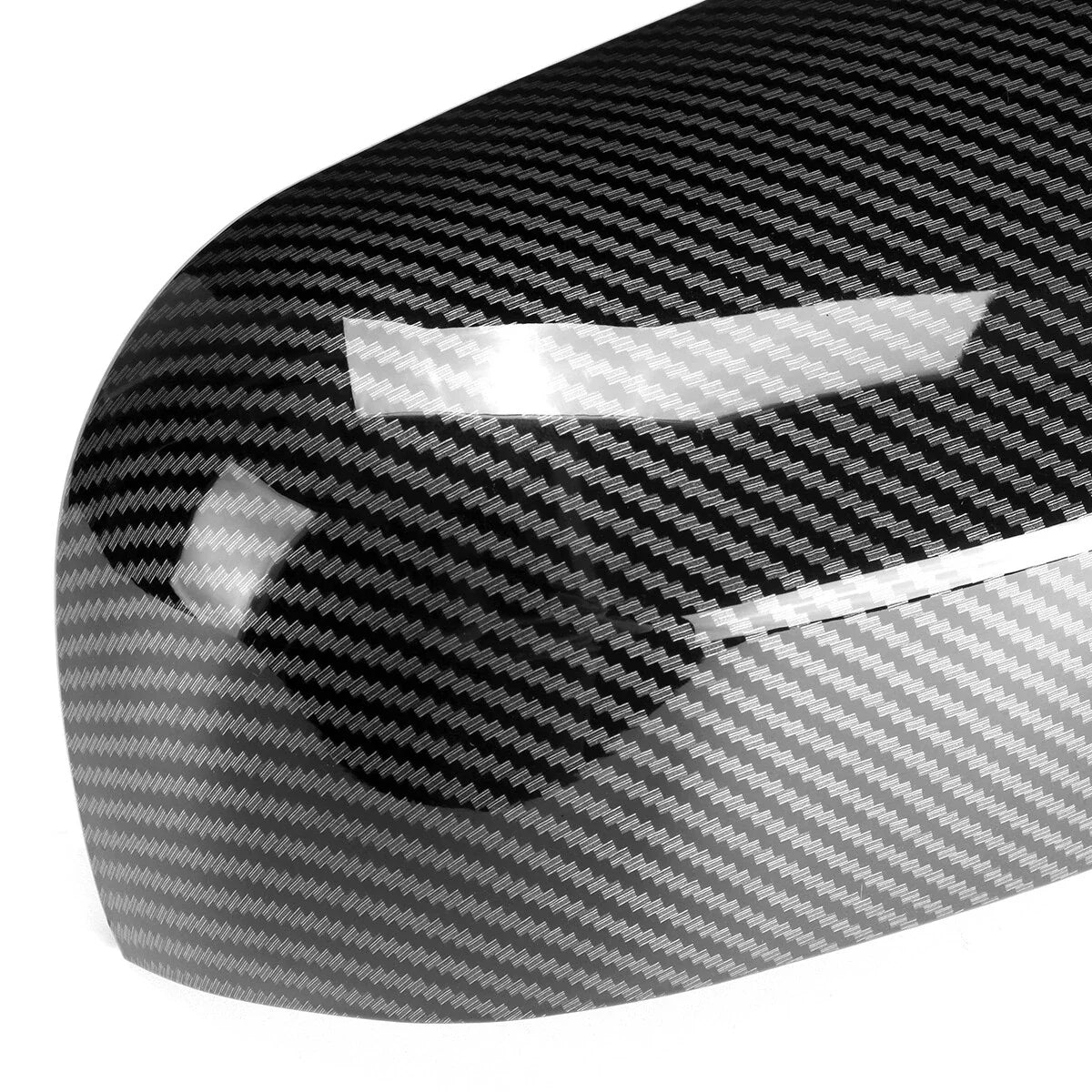 Carbon Style Rear View Mirror Cover Cap for Renault Megane 2 (2002–2009)