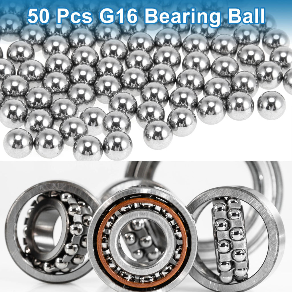 50 Pcs 7.1mm Steel Bearing Balls for G16