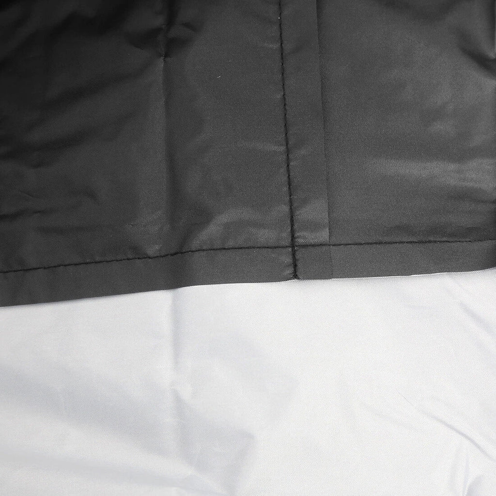 XXL Black & Silver Motorcycle Cover for Honda Shadow Rebel 250 500 750 1100 VTX (1996-2023)