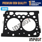 Cylinder Head Gasket for Kubota ZB400 Z400 (Metal)