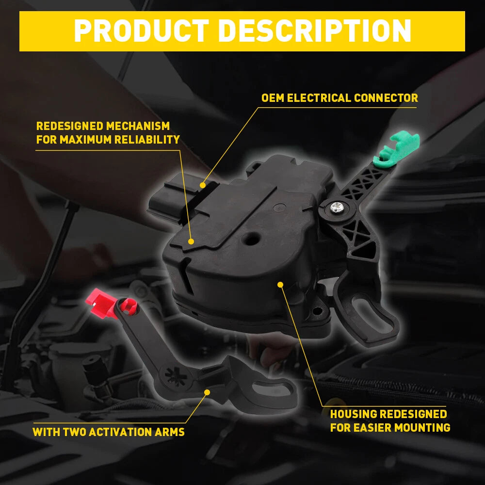 Rear Sliding Door Actuator Lock for Chrysler Town & Country (2008-2016)