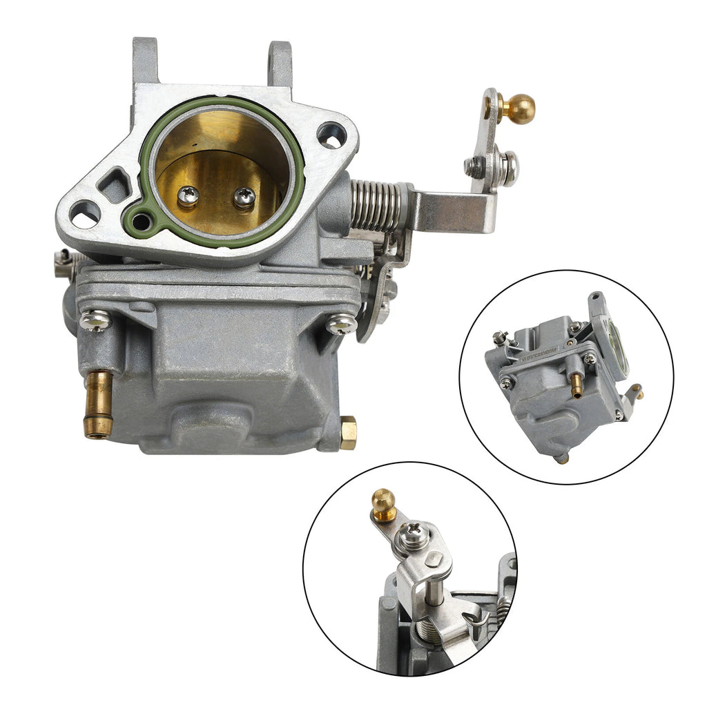 Carburetor for Yamaha 2-Stroke 30HP T30 40HP T40 Outboard (66T-14301)