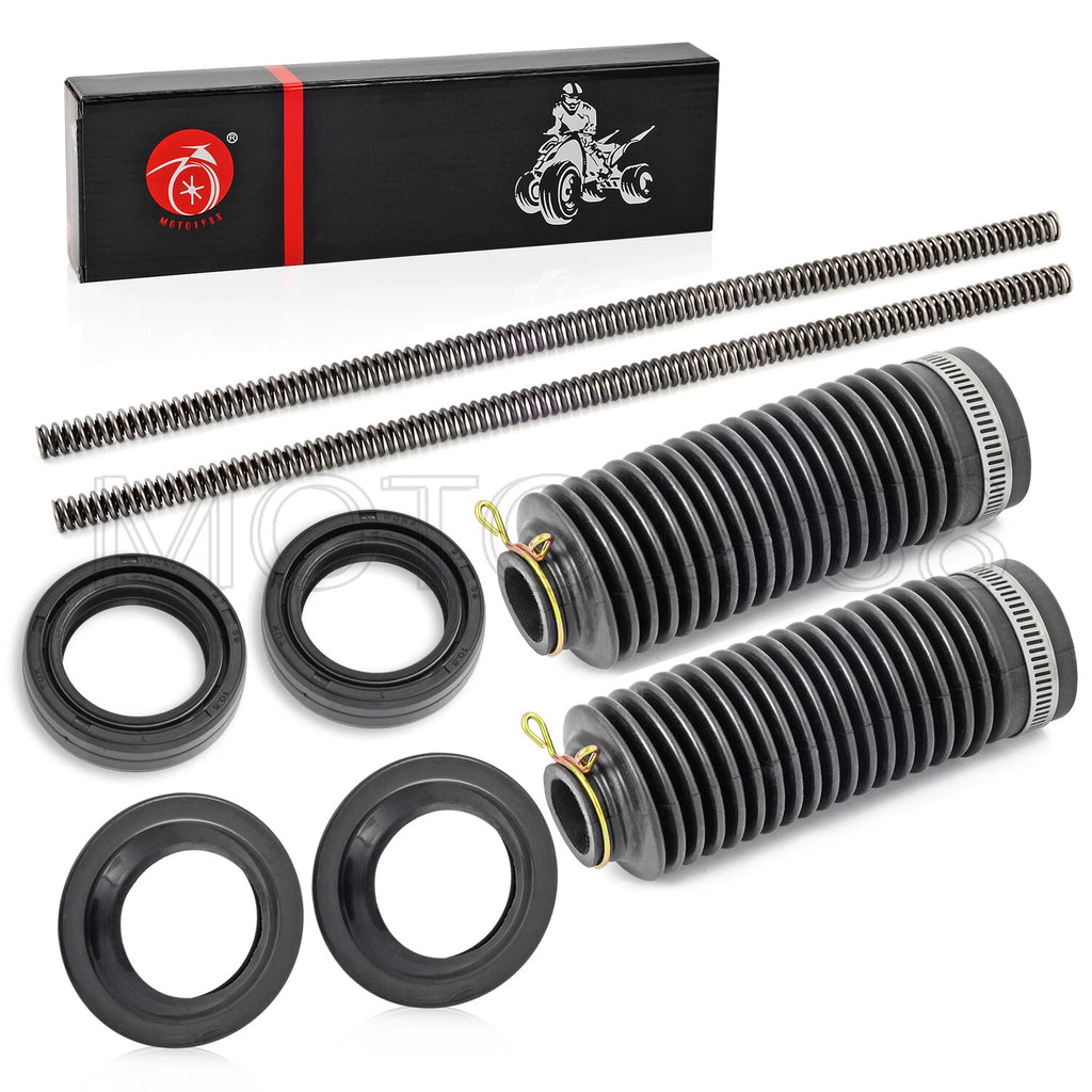 Heavy Duty Front Fork Springs & Dust Seals for Honda XR100R CRF100F (2000–2023)