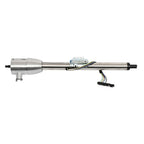32" Stainless Tilt Manual Steering Column with Key & 9 Bolt Adapter for