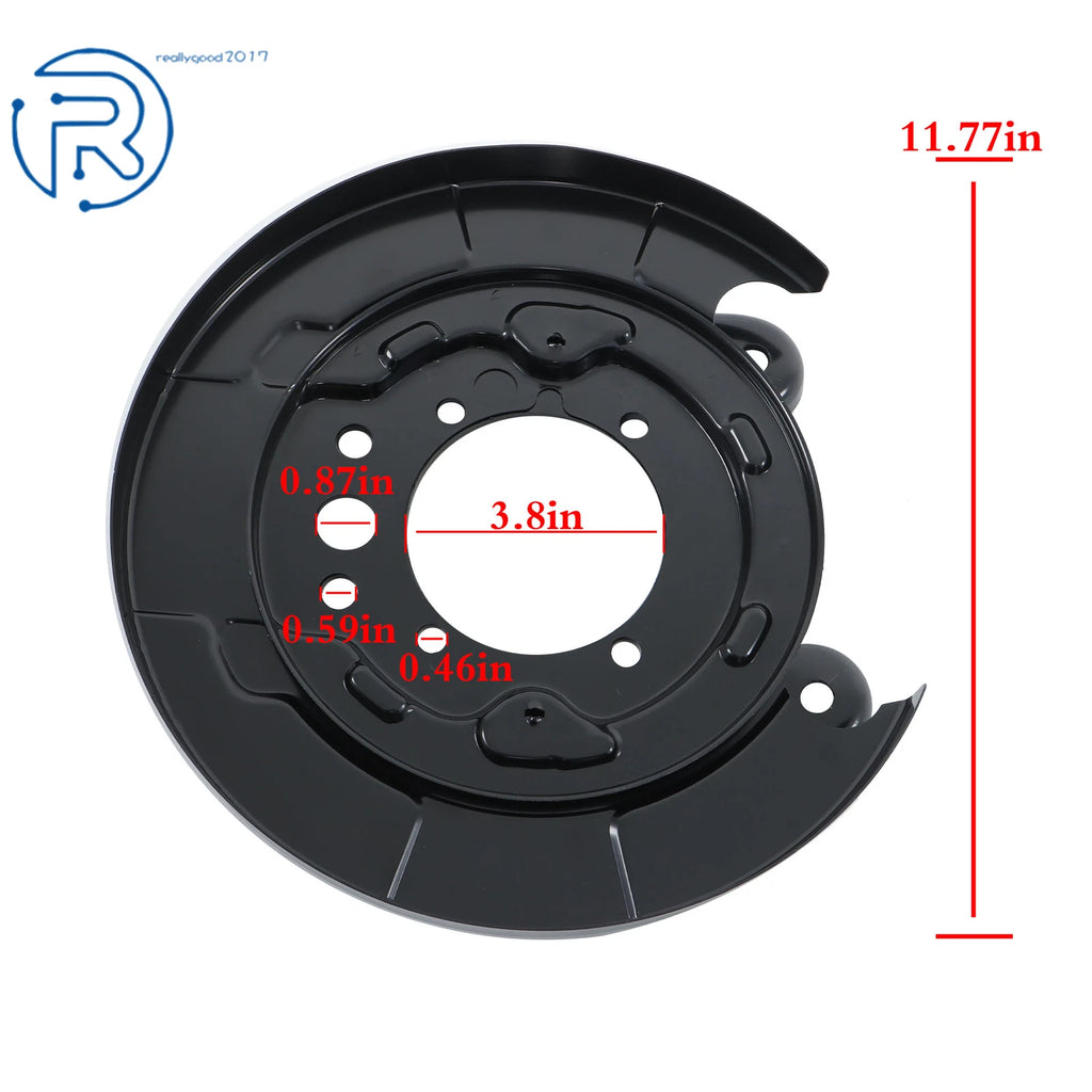 Right Rear Brake Backing Plate for Nissan Frontier Xterra (2005–2020) 44020-EA070