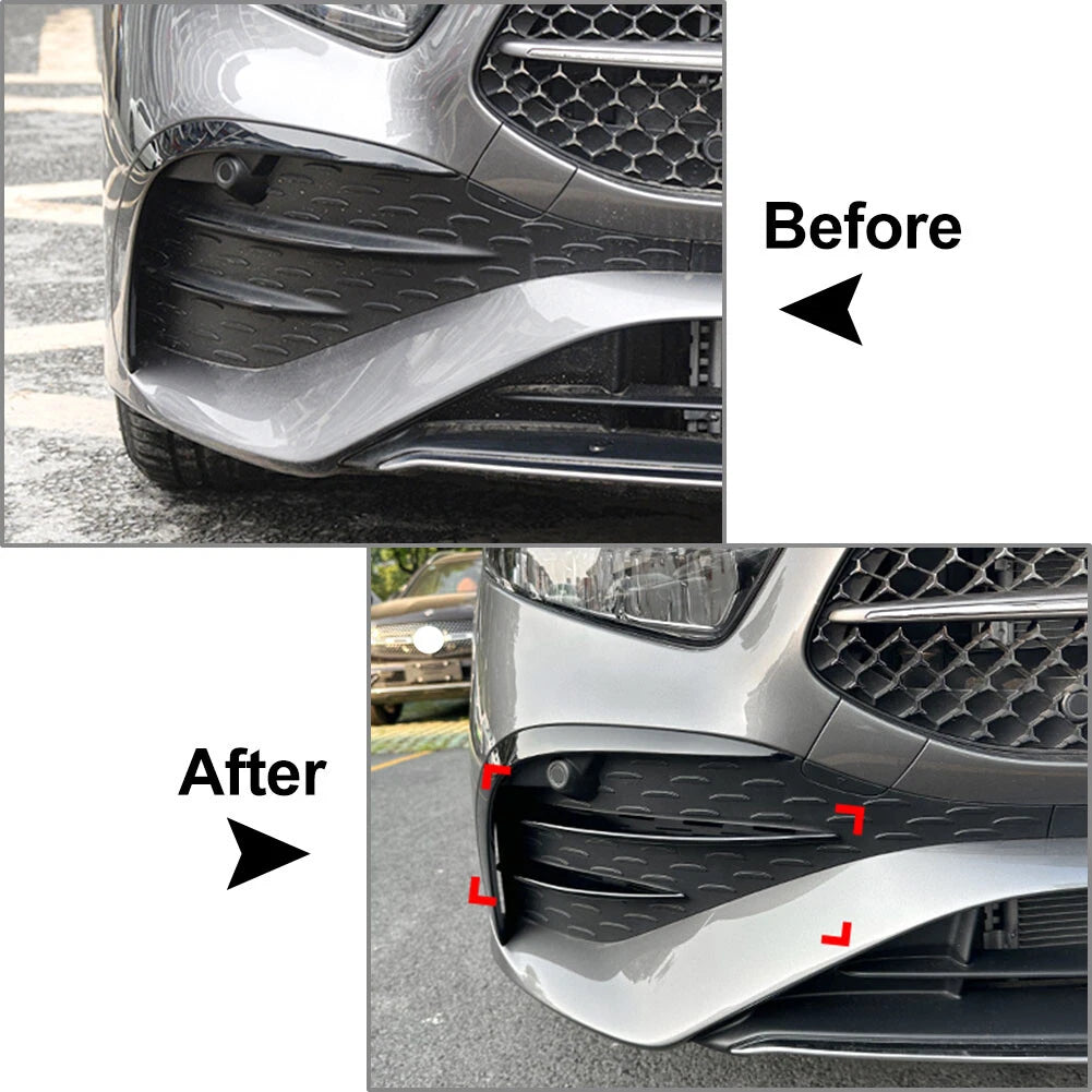 Front Fog Light Strips for Mercedes Benz A Class W177 A200 A35 (2023–2023)