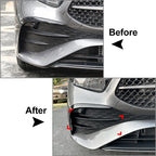 Front Fog Light Strips for Mercedes Benz A Class W177 A200 A35 (2023–2023)