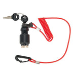Ignition Key Switch & Safety Lanyard for Evinrude/Johnson OMC