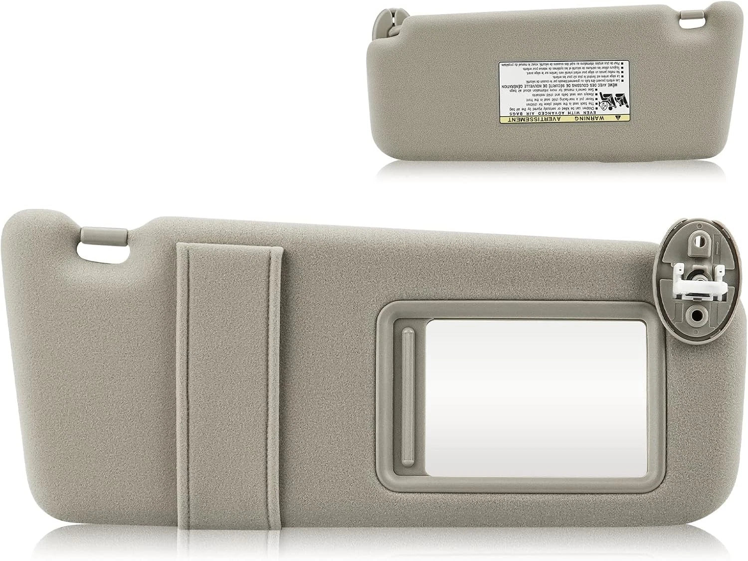 Passenger Side Sun Visor for Toyota Venza (2009–2016) Beige 74320-0T010