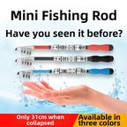 Fishing Rod for Boat Rock Fishing (31cm Collapsed)