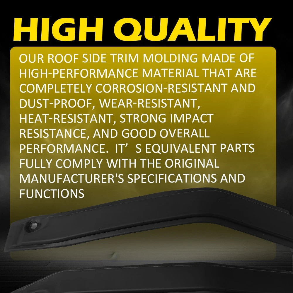 Cab Corner Roof Trim Moldings for Ford F-150 (2009–2014)