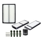 Denso Tune Up Kit & NGK 4 Spark Plugs for Mazda 3 (2004–2009)