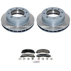 DuraGo Front Rotors & Bosch QuietCast Ceramic Brake Pads Kit for Excursion (2000–2005)