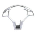 Steering Wheel Trim Cover in Silver for Mercedes-Benz C218 CLS Coupe