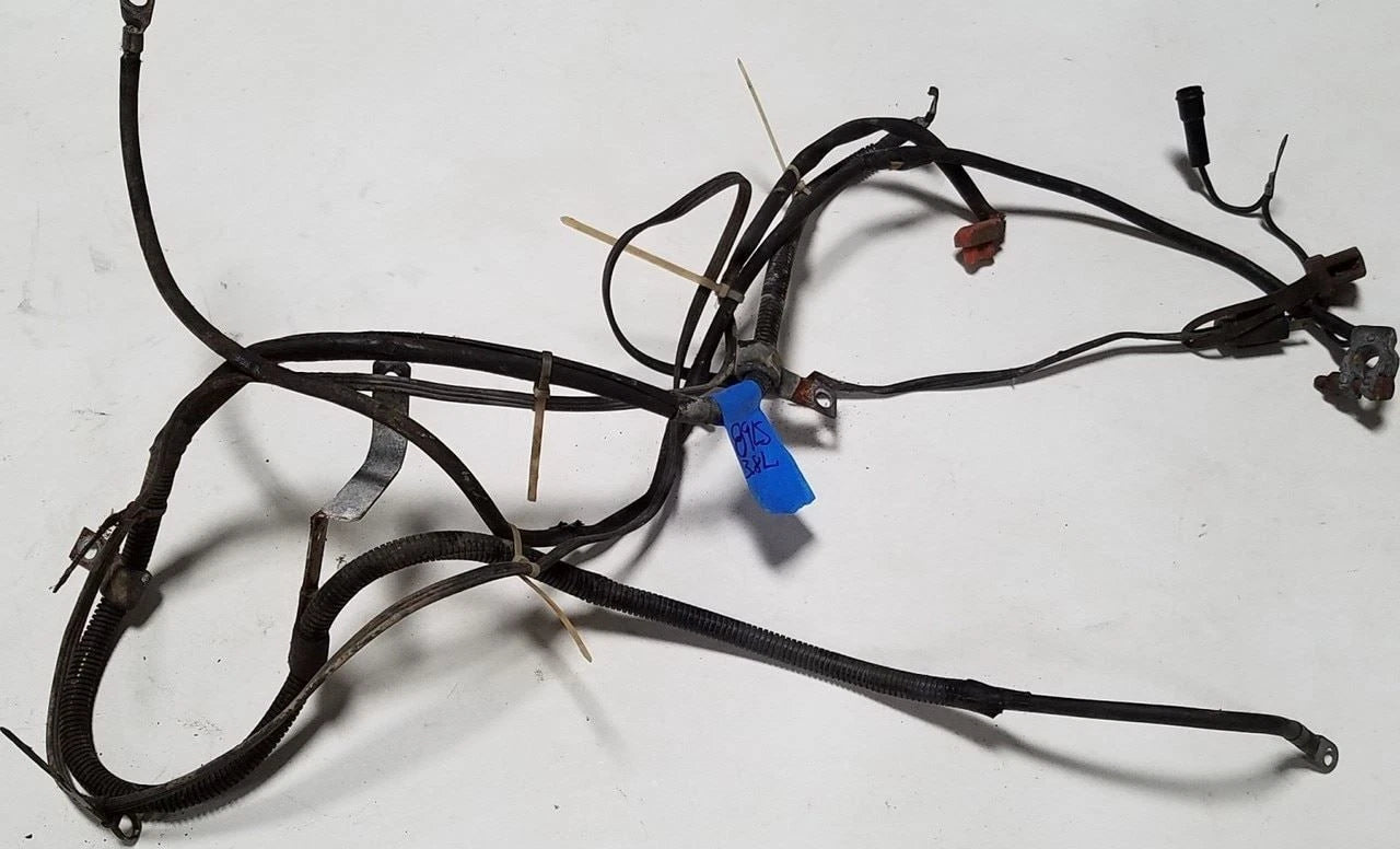 Negative and Block Heater Cable Harness for Thunderbird Cougar (1989)