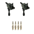 2X Ignition Coil & 4 Iridium Spark Plugs Kit for Mazda Miata (1990–2005)