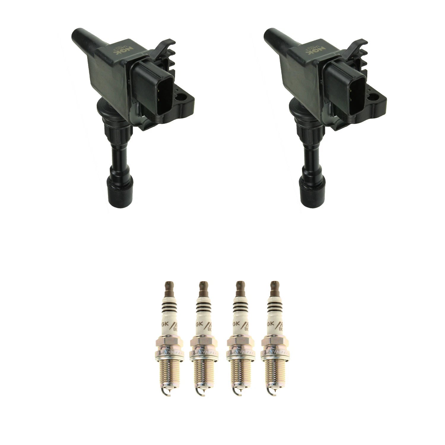 2X Ignition Coil & 4 Iridium Spark Plugs Kit for Mazda Miata (1990–2005)