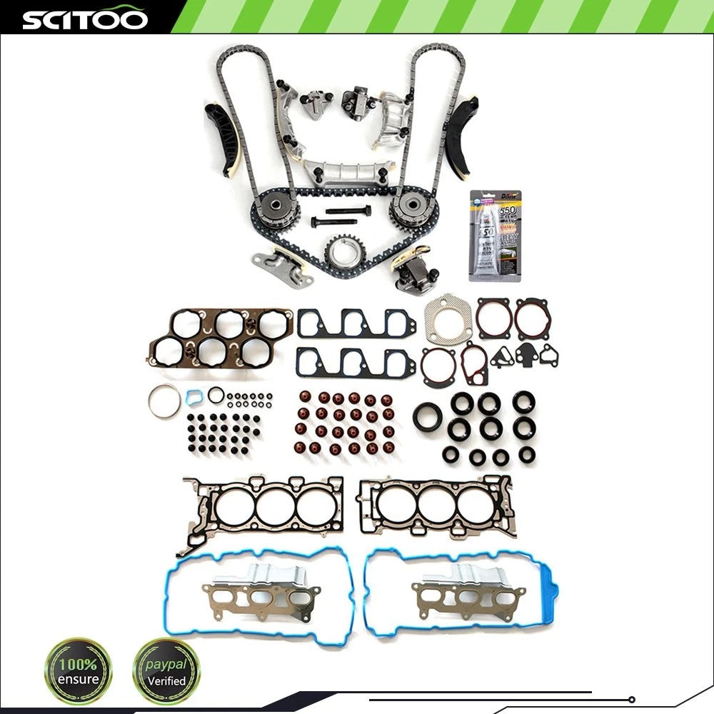 Head Gasket & Timing Chain Kit for Suzuki XL-7, Saturn Aura (2007)
