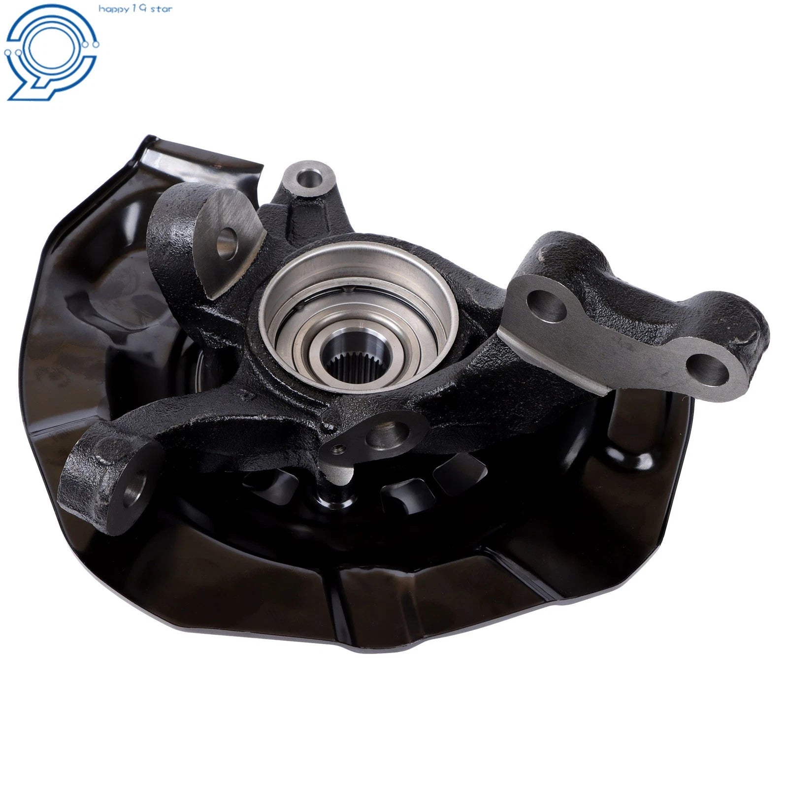 Front Steering Knuckles + Wheel Hub Bearings for Toyota Sienna (2004–2010)