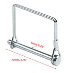 Trailer Coupler Hitch Pin Lock / 10x M6×70mm / Square Shape