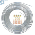 Brake Line Kit for Universal Vehicles (25Ft, 3/16 Inch, Zinc Coated)