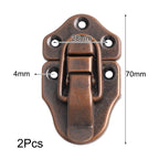 Iron Case Latch with Antique Duckbill Design for Cabinets and Toolboxes