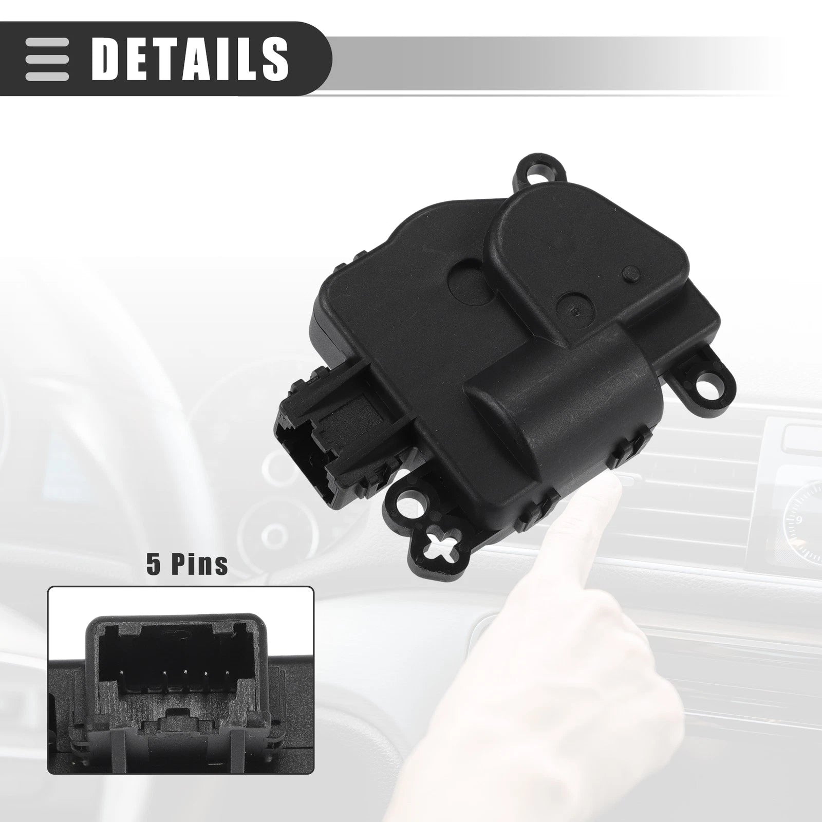 HVAC Heater Air Door Blend Actuator for Dodge Durango Sport (No. 68224186AA)