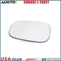 Left Side Heated Mirror Glass for Volvo C70 (2008–2013) 2.5L Turbo OEM