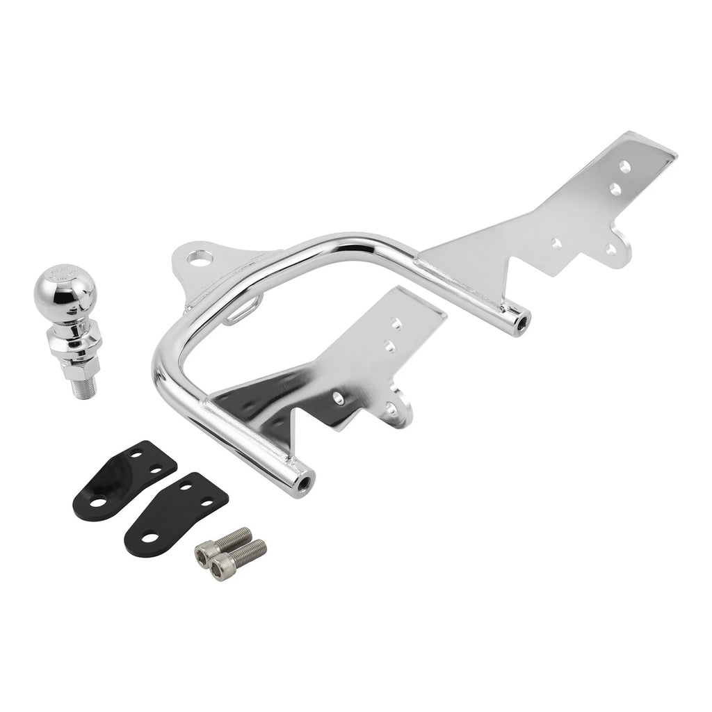 Chrome Trailer Hitch with Ball for Harley Electra Road King Glide (1994–2008)