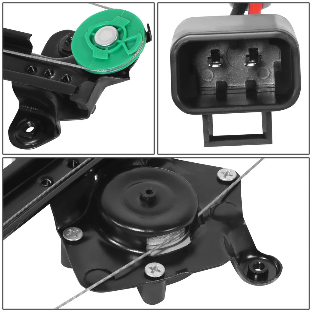 Electric Rear Right Window Regulator w/ Motor for Cadillac CTS (2003–2007)