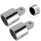 Set of 4 Stainless Steel Boat Eye End Caps
