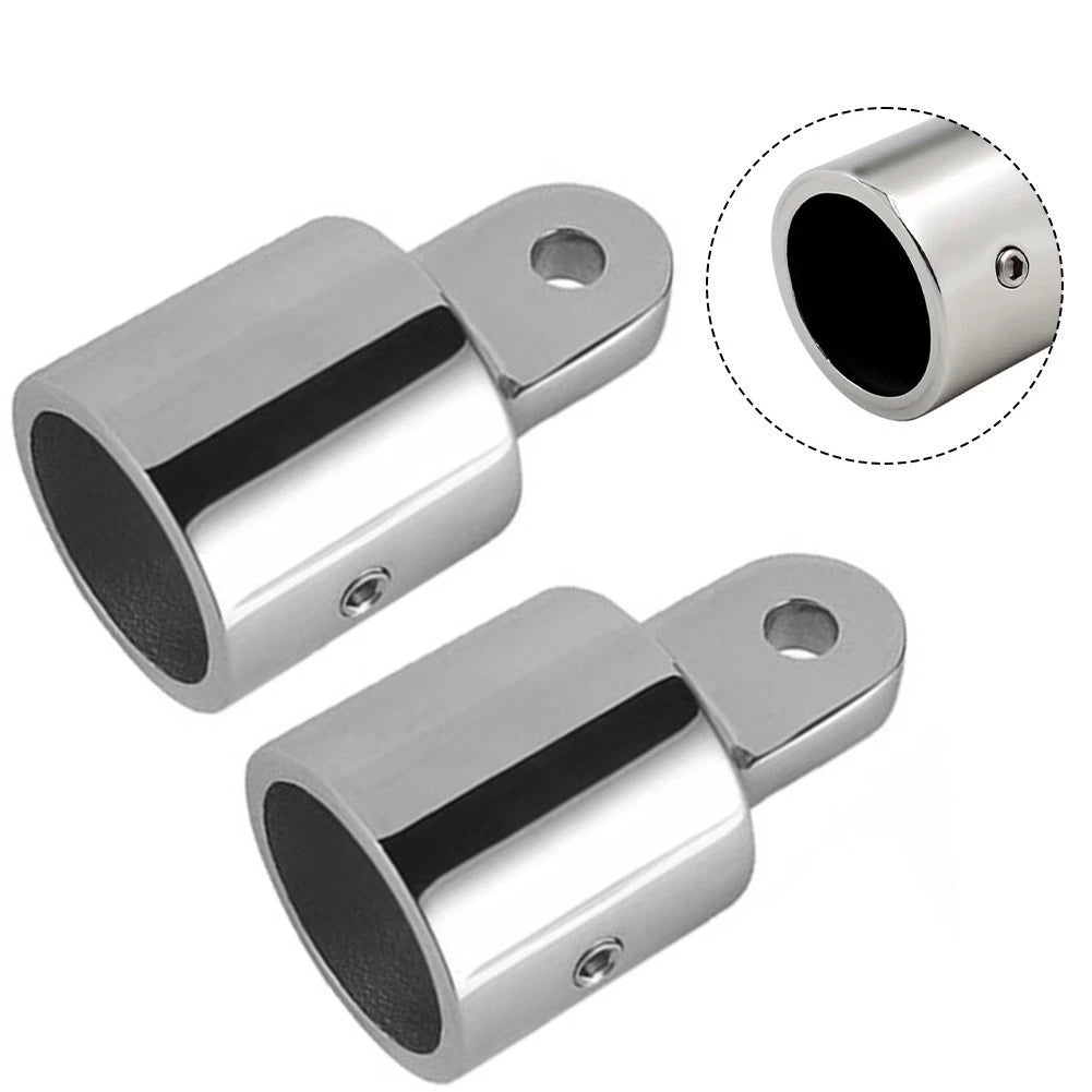 Set of 4 Stainless Steel Boat Eye End Caps