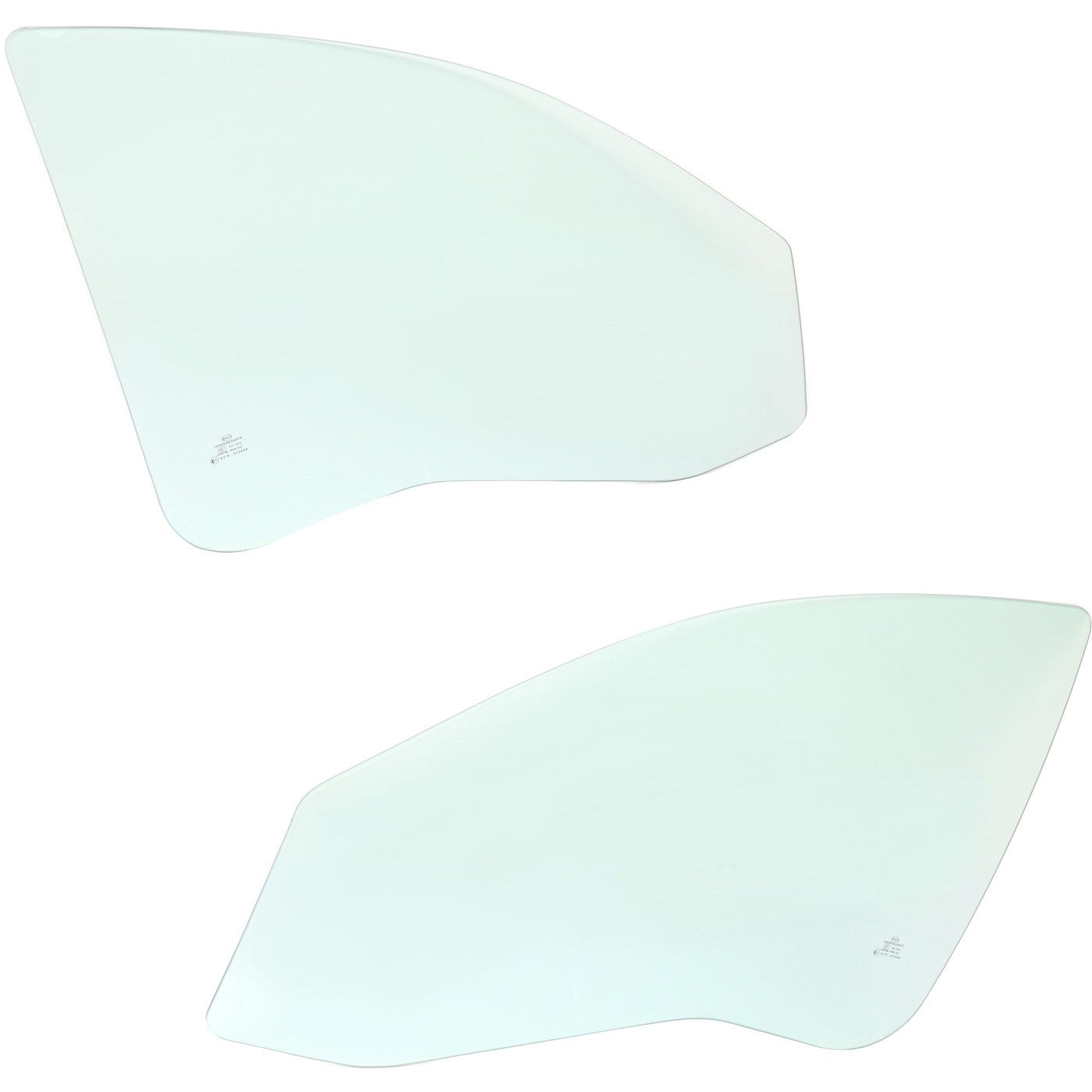 Set of 2 Door Glass for Mercury Milan (2006–2011)