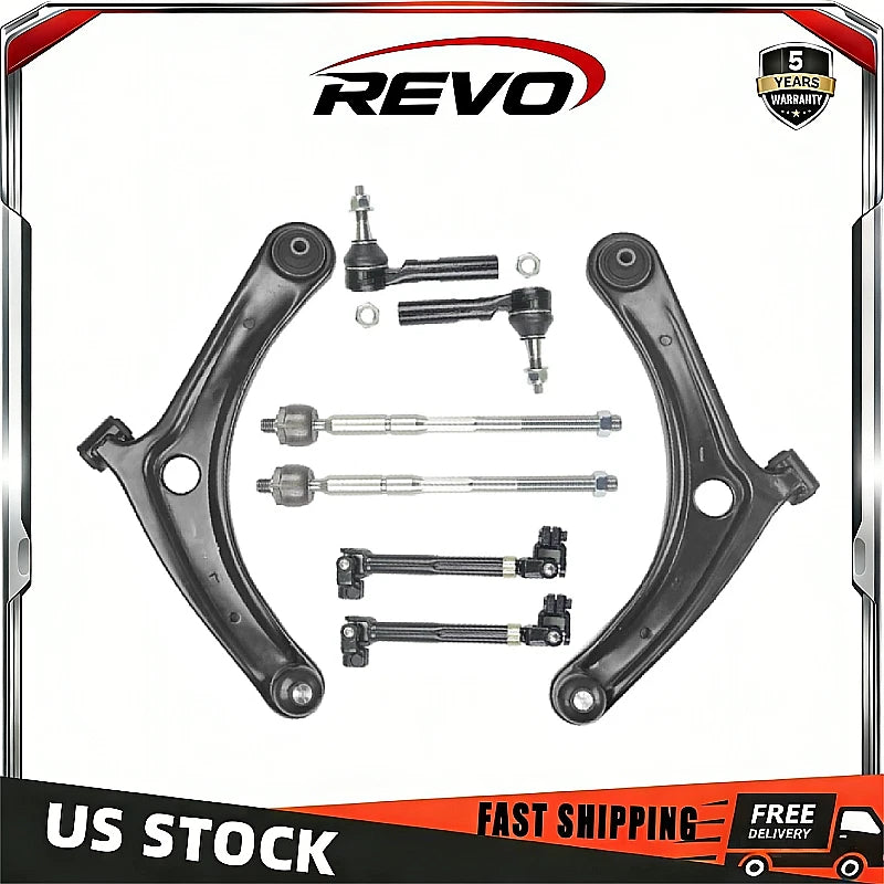 Front Lower Control Arms Ball Kit for Jeep Compass Patriot Dodge Caliber (2007–2017)