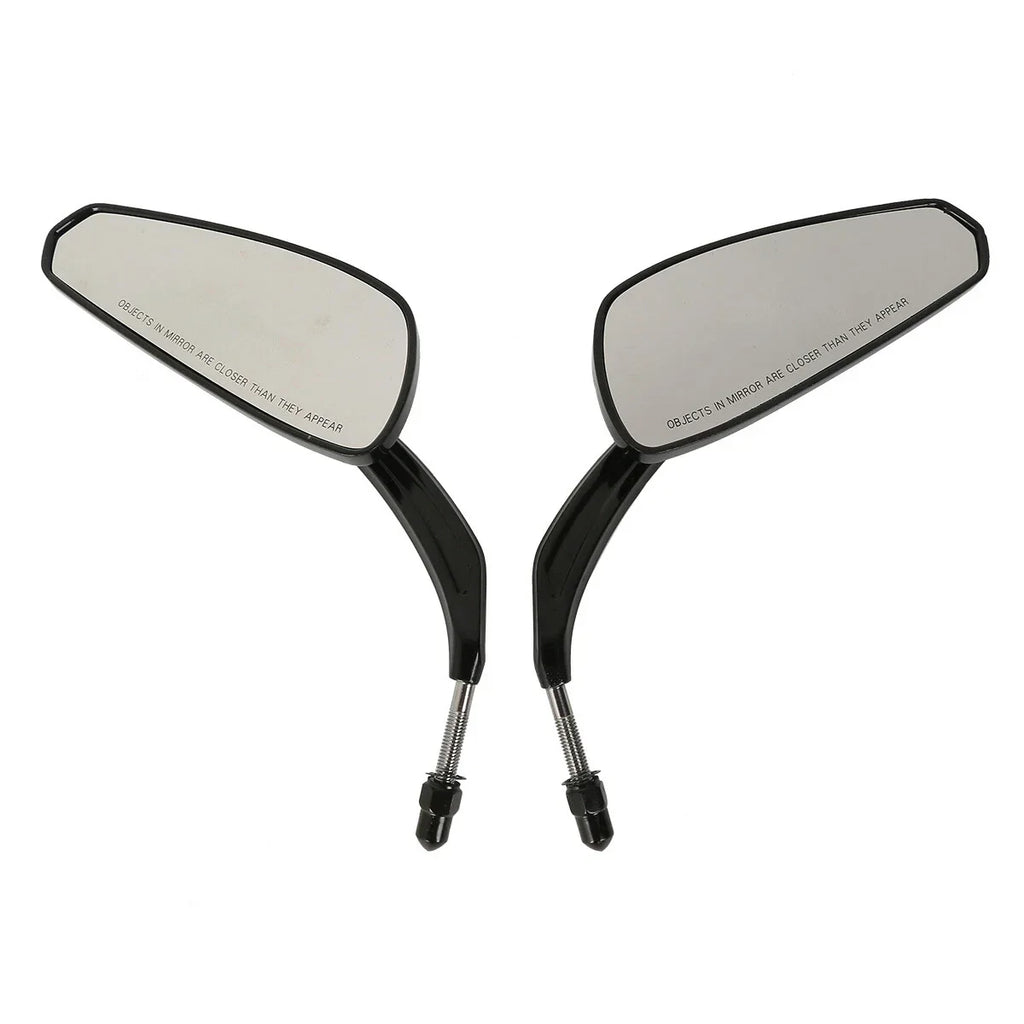 8mm Rear View Mirrors for Harley Sportster XL Softail Touring Models