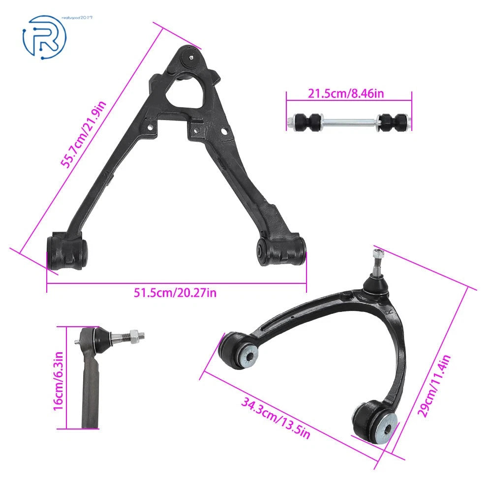 Suspension Control Arms Kit for Chevy Silverado GMC Cadillac (2007-2014)