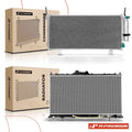 2X Radiator & AC Condenser Cooling Kit for Mitsubishi Galant (2004–2012)