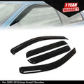 Set of 4 Smoke Window Visors for Jeep Grand Cherokee (2005–2010)